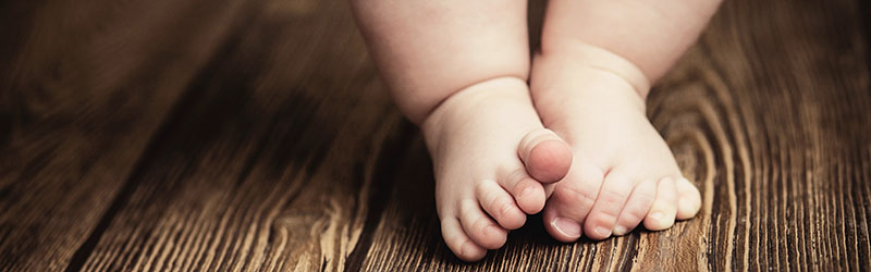 Babies Have Flexible Feet